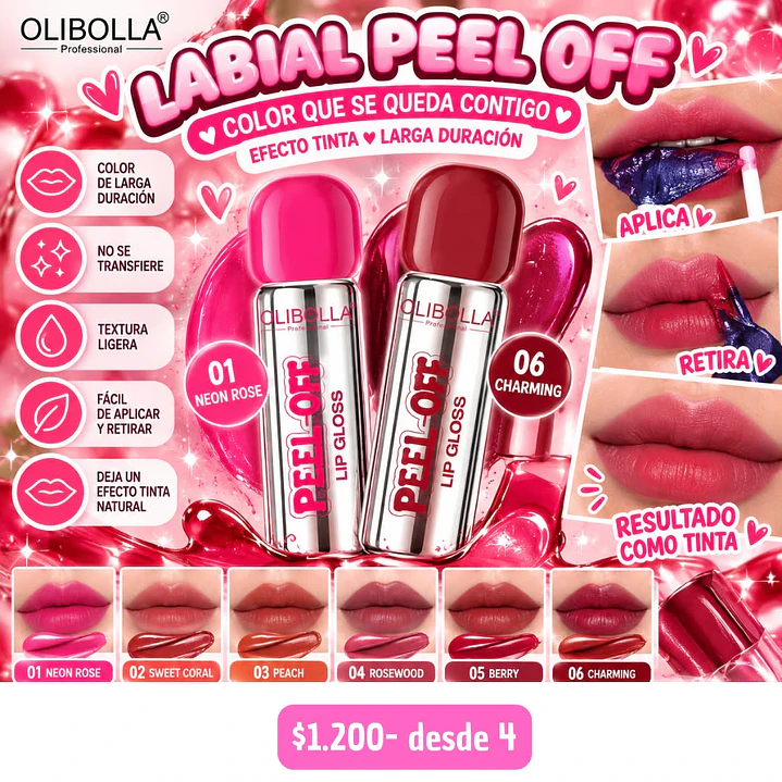 LABIAL PEEL OFF TENDENCIA (4UNID) 1