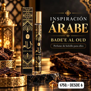 PERFUME CARTERA INSPIRACION ARABE HOMBRE (6UNID)
