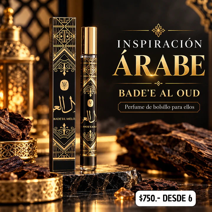 PERFUME CARTERA INSPIRACION ARABE HOMBRE (6UNID) 1