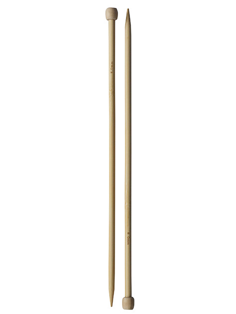 PALILLO RECTO 35 CM BAMBU 10
