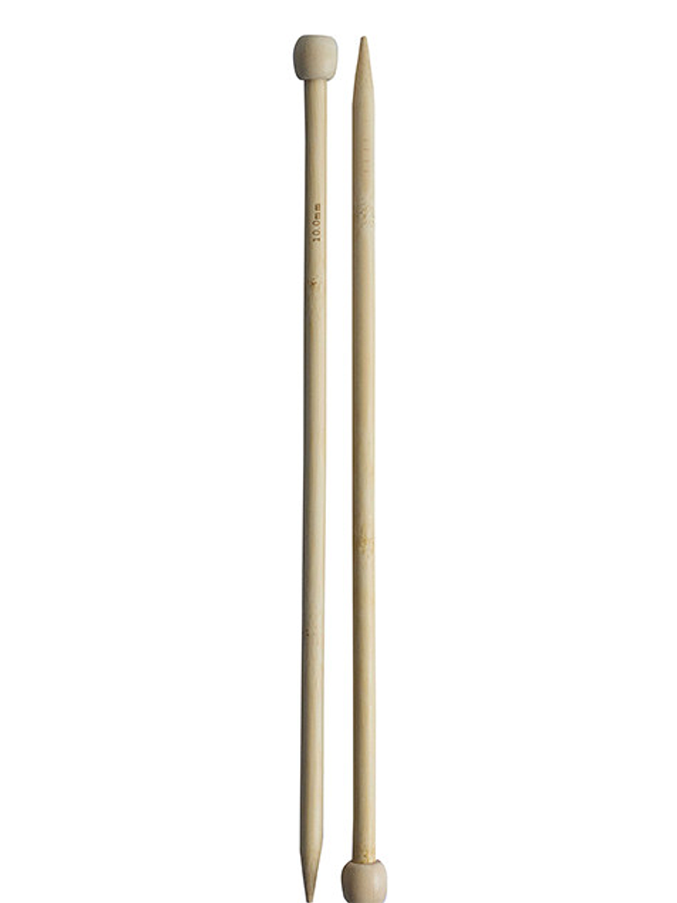 PALILLO RECTO 35 CM BAMBU 12