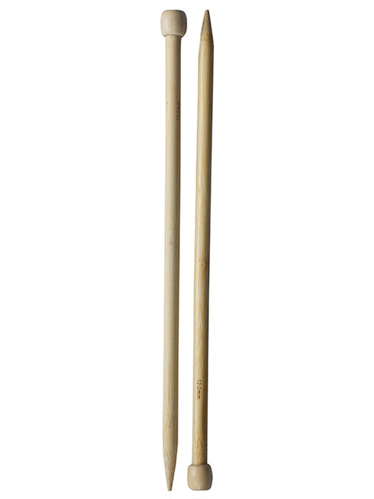 PALILLO RECTO 35 CM BAMBU 14