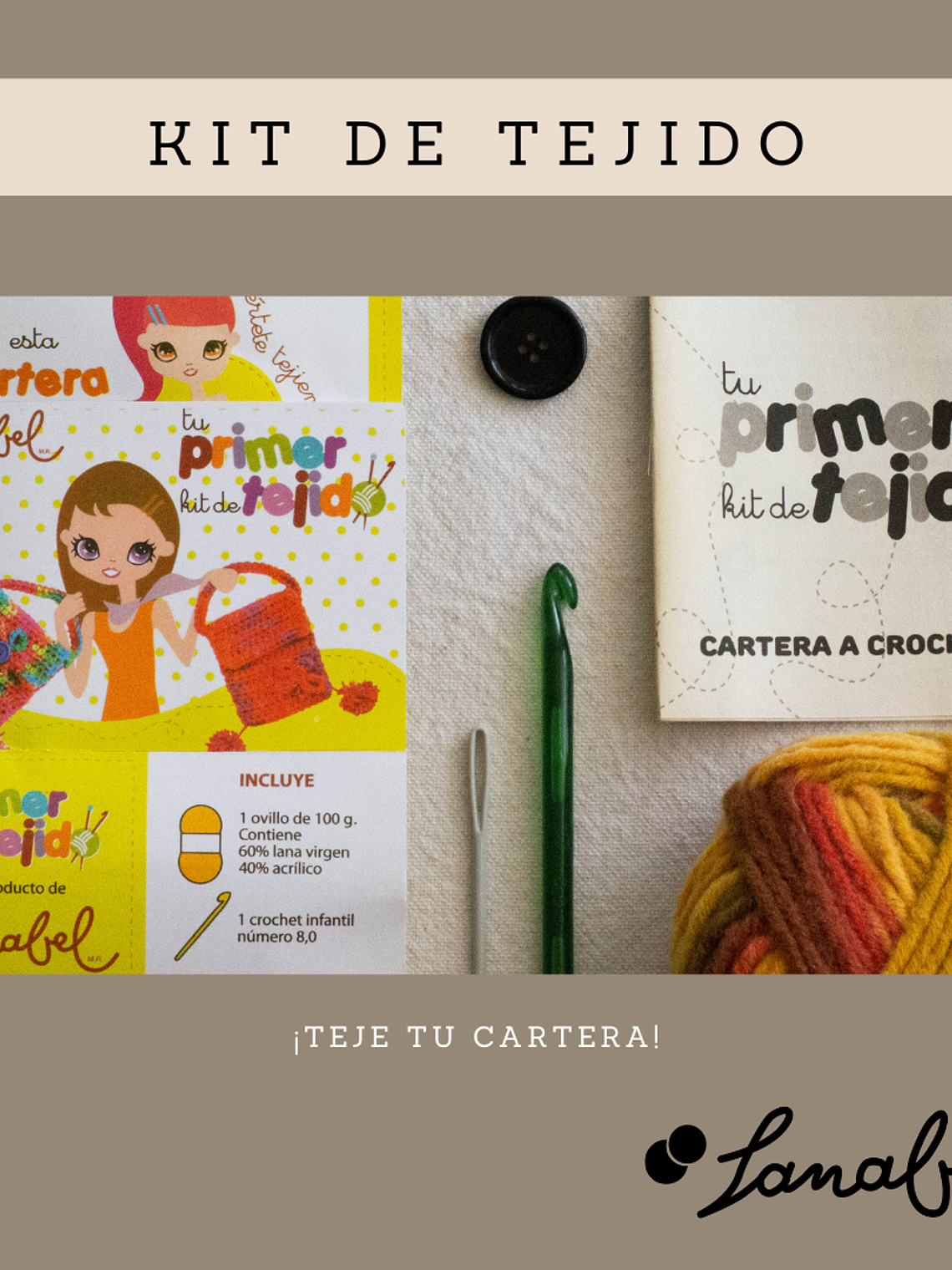 Kit Infantil Mi Primer Tejido 1