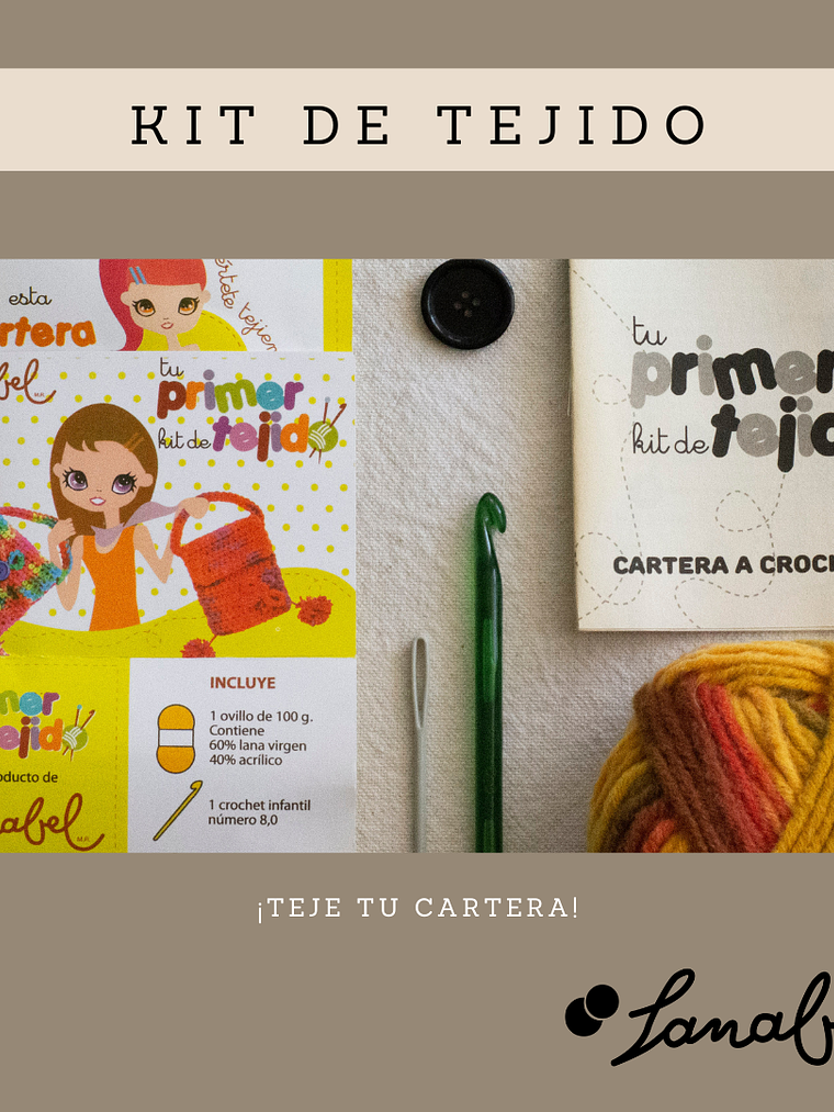 Kit Infantil Mi Primer Tejido 1