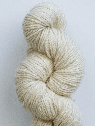 Lana Cruda 12/4 madejas de 100 Grs. , COLOR CRUDO