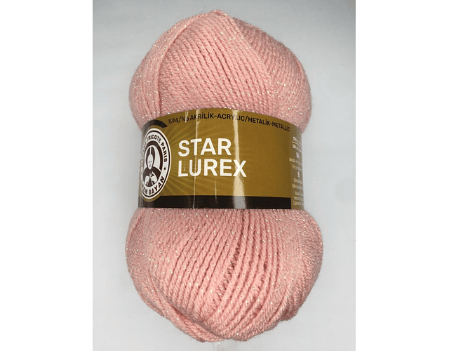 STAR LUREX 001Y palo rosa con lurex tornasol