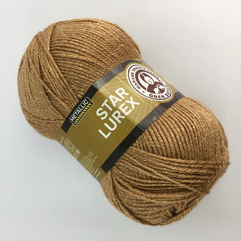 STAR LUREX 099A canela con lurex dorado