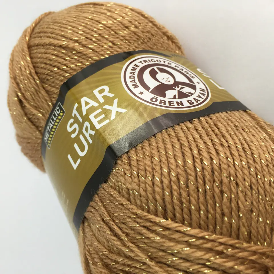 STAR LUREX 099A canela con lurex dorado 2