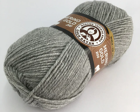 MERINO GOLD200 007 gris claro 