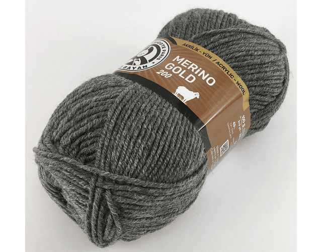 MERINO GOLD200 008 gris 