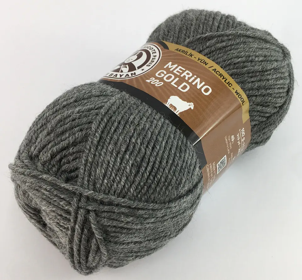MERINO GOLD200 008 gris  2