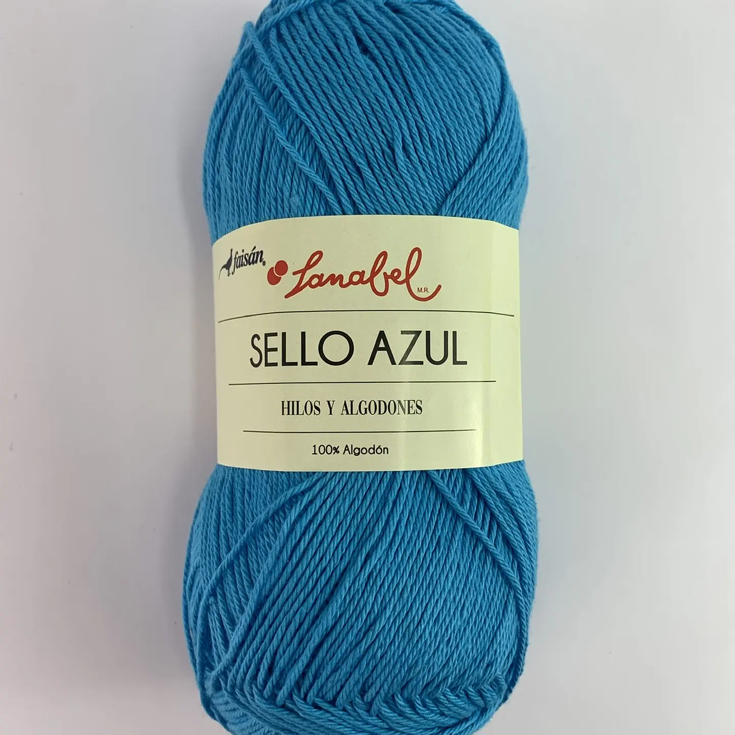 Algodón Sello Azul cód. 143 turqueza 1