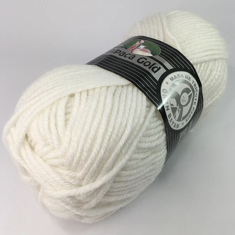 ALPACA GOLD 100 nube blanca