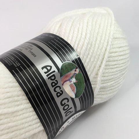 ALPACA GOLD 100 blanco 