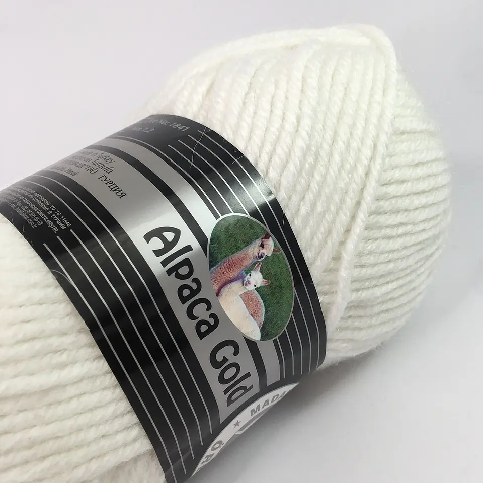 ALPACA GOLD 100 blanco  1
