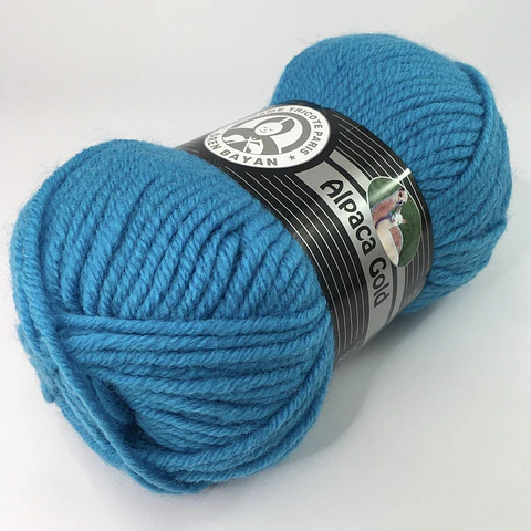 ALPACA GOLD 025 azul capri