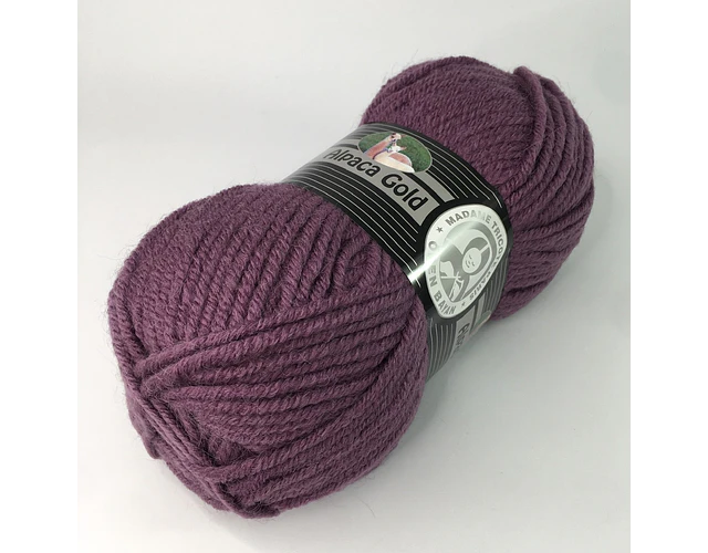 ALPACA GOLD 104 malva oscuro