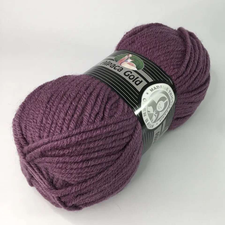 ALPACA GOLD 104 malva oscuro 1