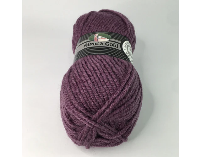 ALPACA GOLD 104 malva oscuro