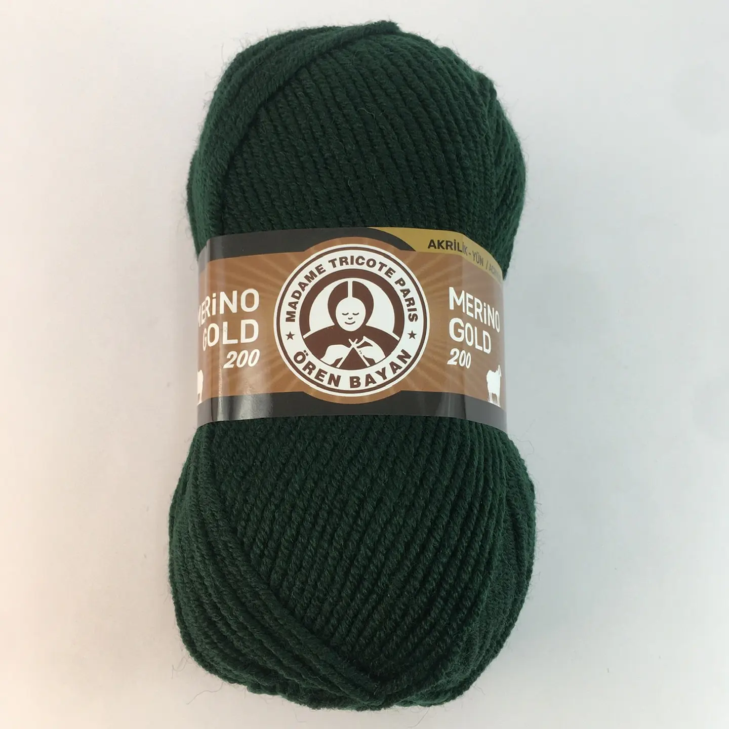 MERINO GOLD200 088 verde botella 3