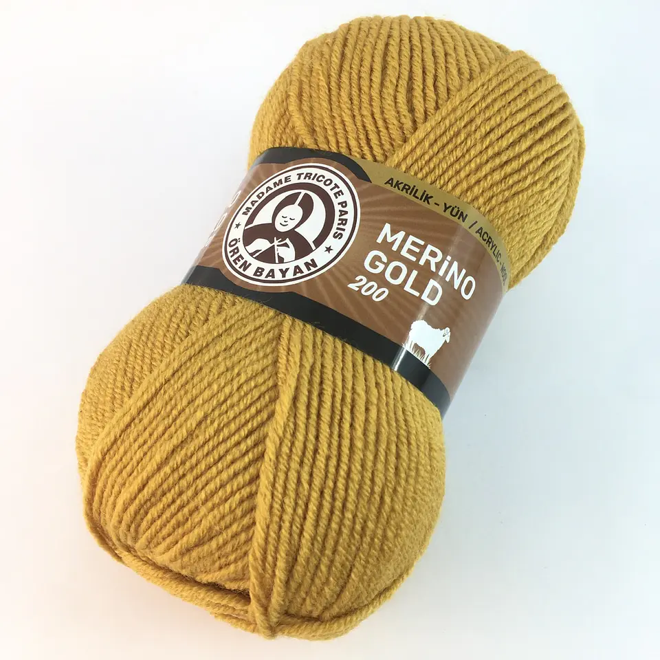 MERINO GOLD200 115 mostaza  2