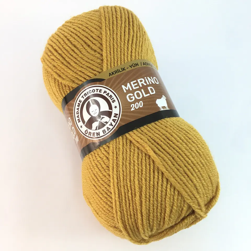 MERINO GOLD200 115 mostaza  3
