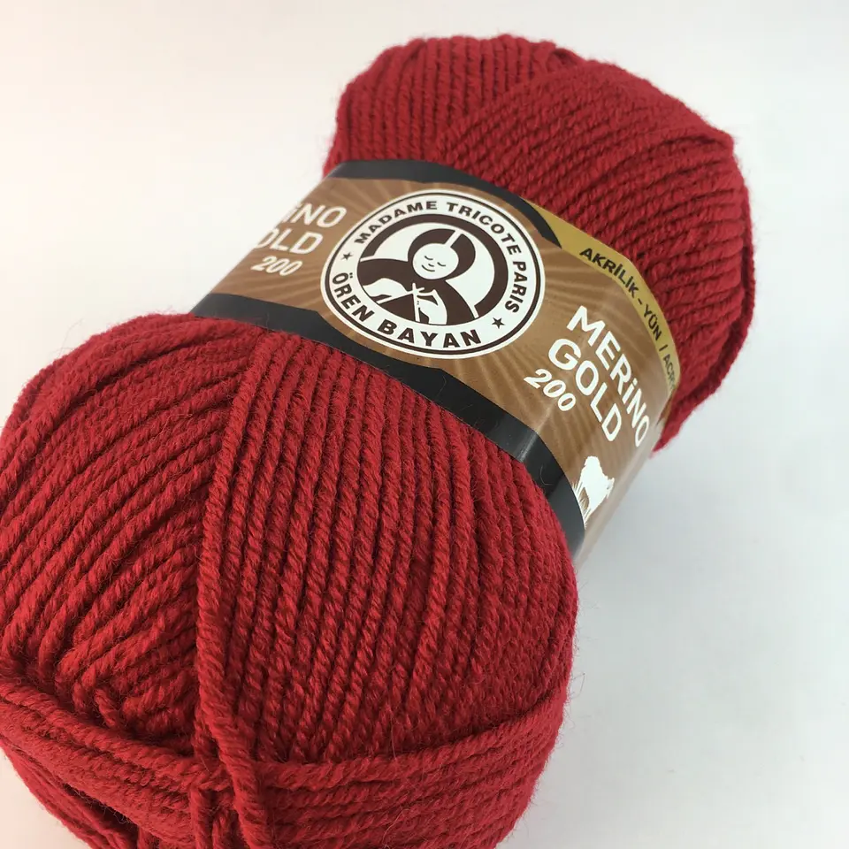 Merino Gold200 034 rojo italiano 1