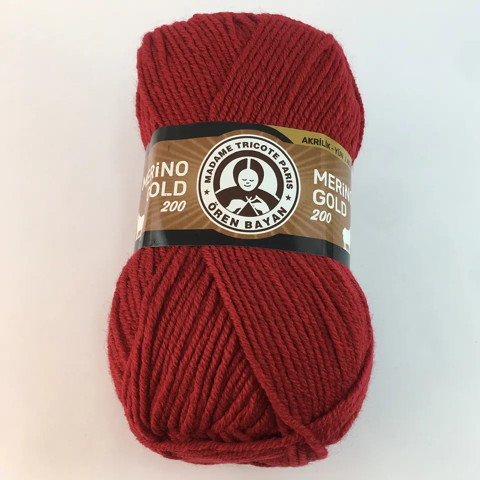 Merino Gold200 034 rojo italiano 3