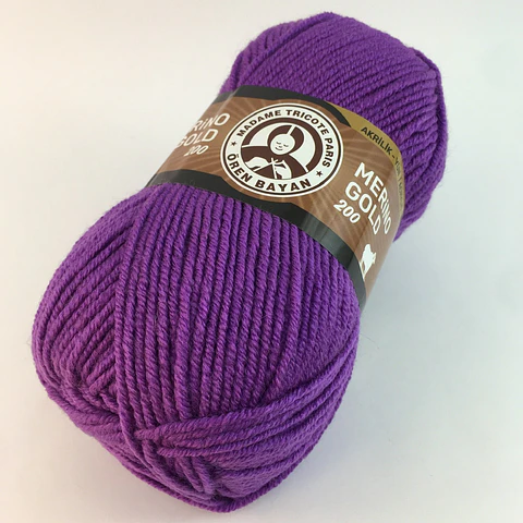MERINO GOLD200 059 púrpura 