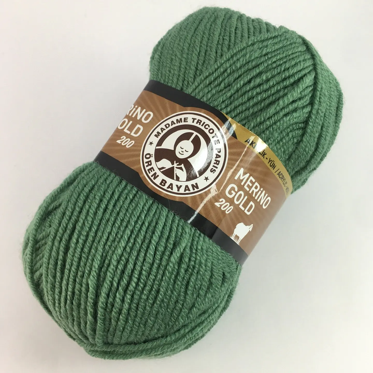 MERINO GOLD200 132 verde pálido  1