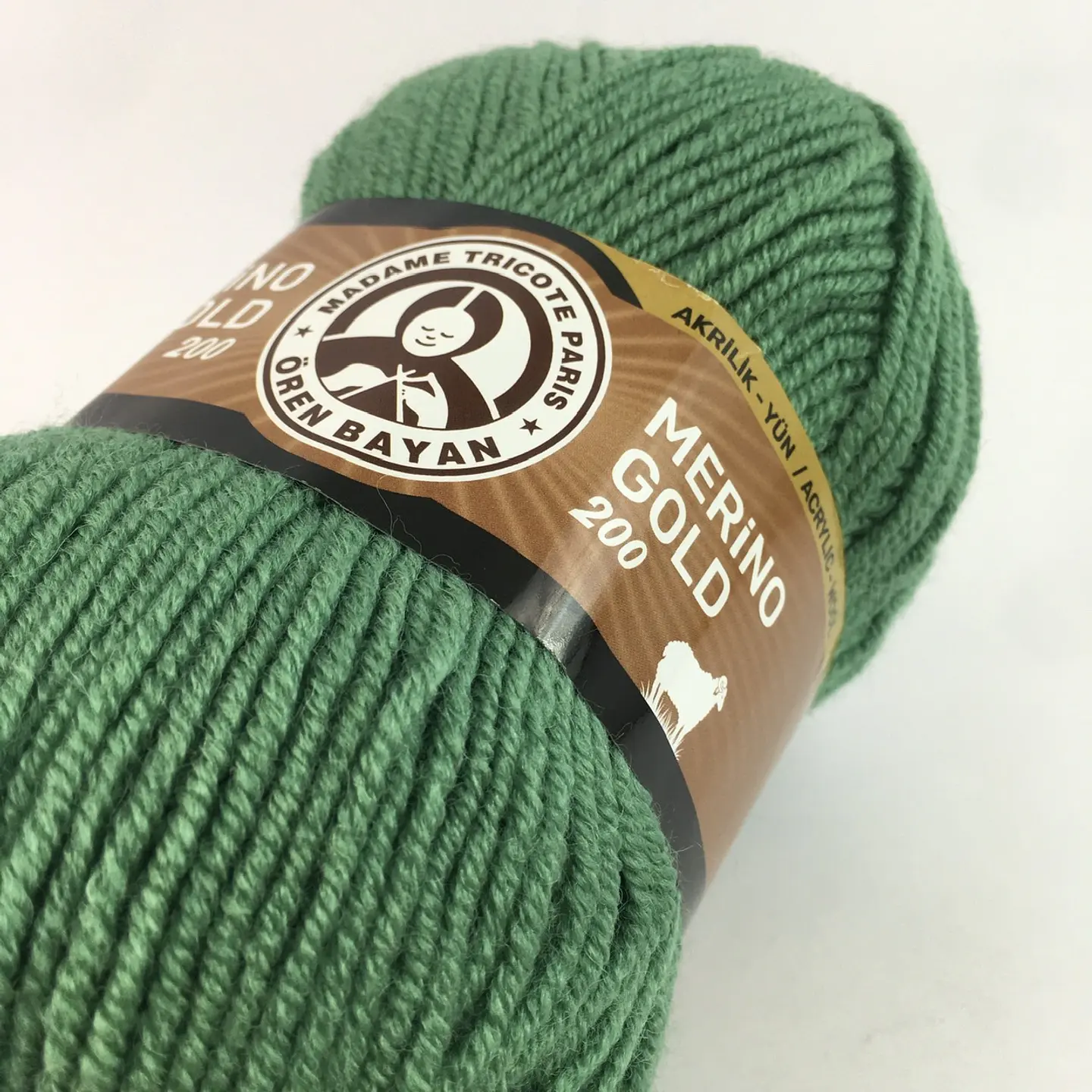 MERINO GOLD200 132 verde pálido  3