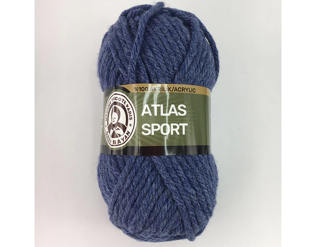ATLAS SPORT 138 - azul jeans 