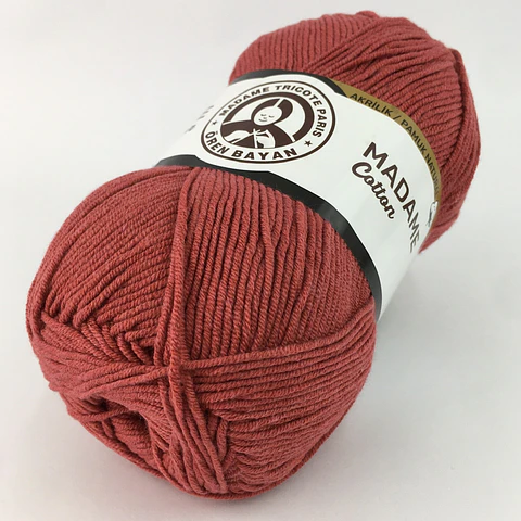 MADAME COTTON 009 rojo cranberry