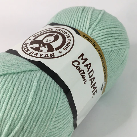 MADAME COTTON 017 verde menta pastel