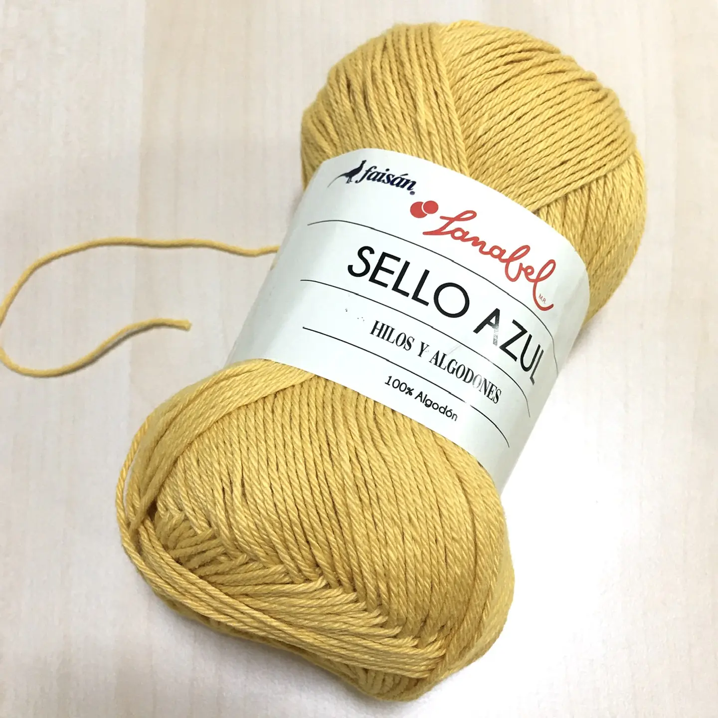 Sello Azul Cód. 57 amarillo oro 1