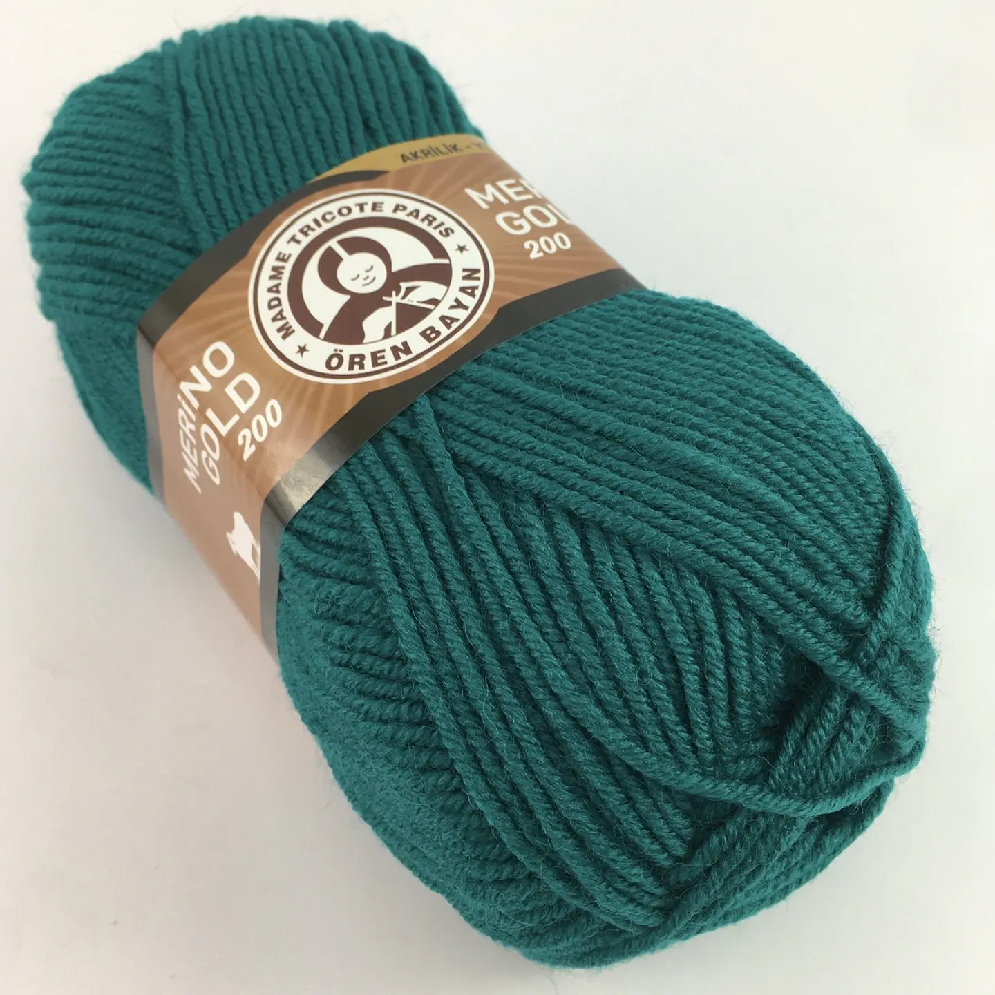 MERINO GOLD200 105  verde turquesa  1