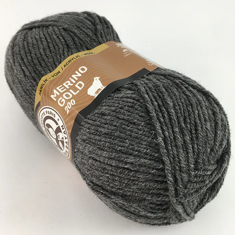 MERINO GOLD200 009 gris oscuro 