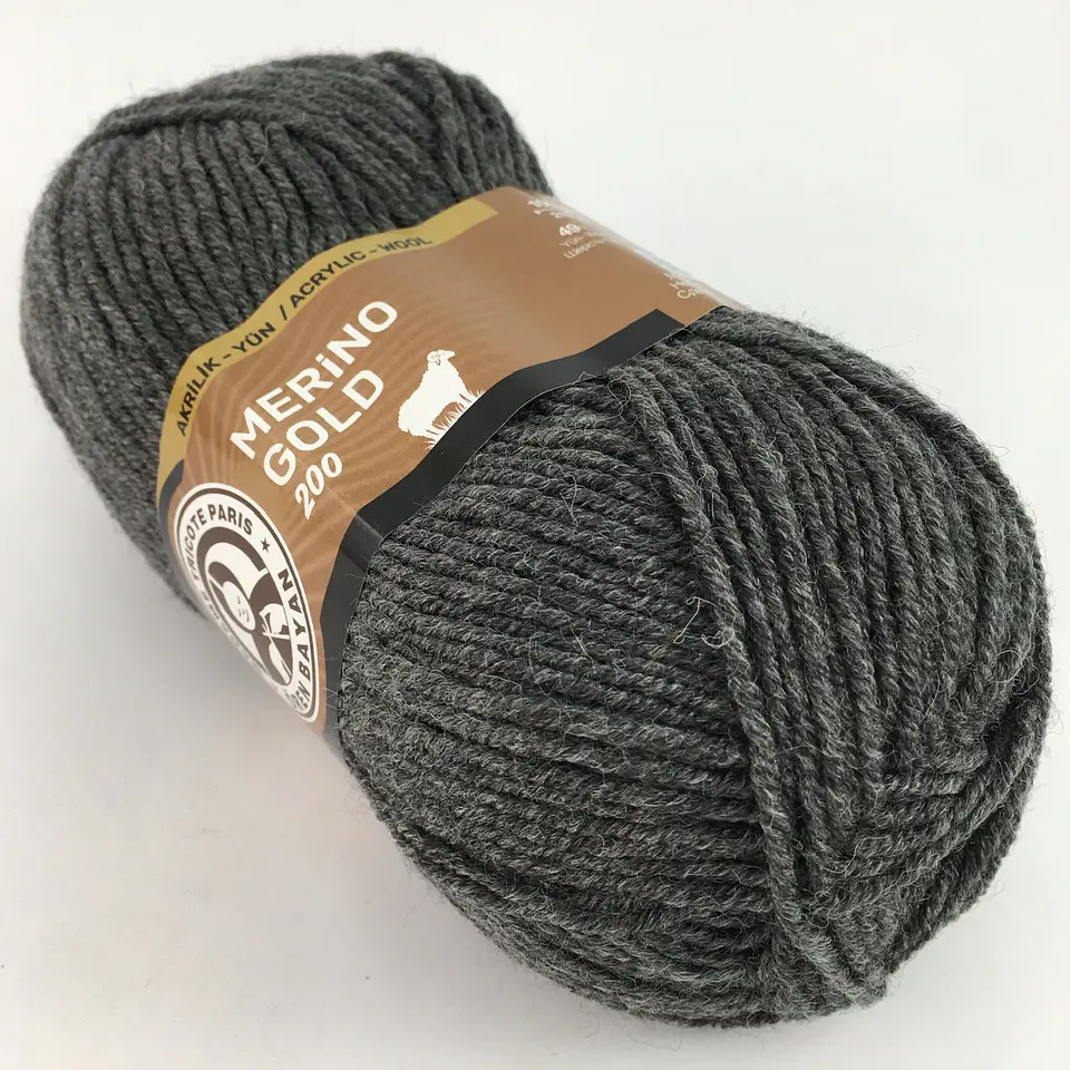 MERINO GOLD200 009 gris oscuro  1