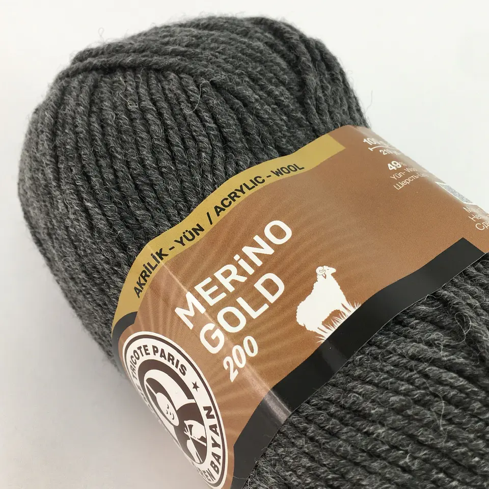 MERINO GOLD200 009 gris oscuro  4