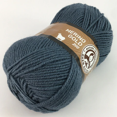 MERINO GOLD200 018 azul piedra