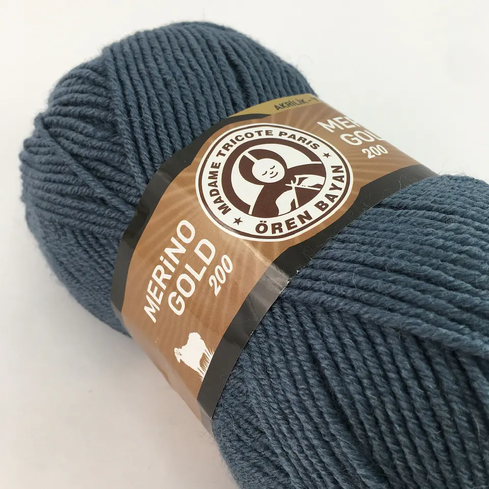 MERINO GOLD200 018 azul piedra 3