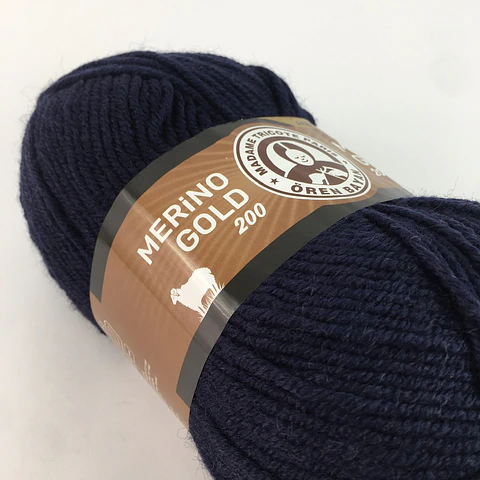 MERINO GOLD200 019 azul marino 