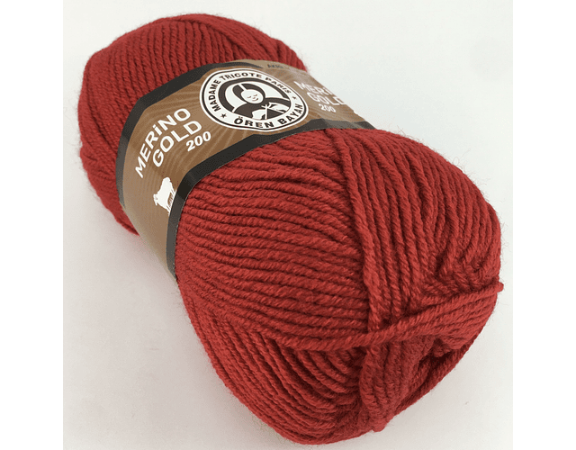 MERINO GOLD200 033 rojo