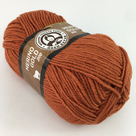 MERINO GOLD200 107 terracota 