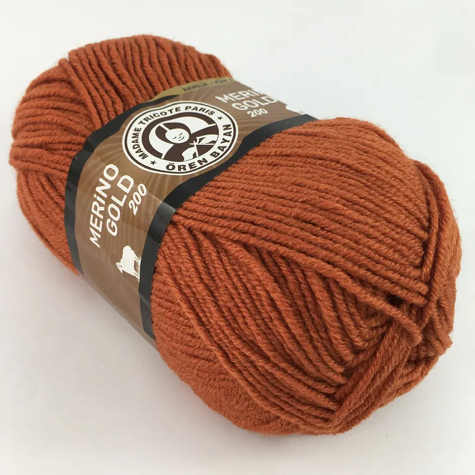 MERINO GOLD200 107 terracota  1