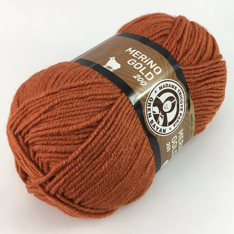 MERINO GOLD200 107 terracota  2