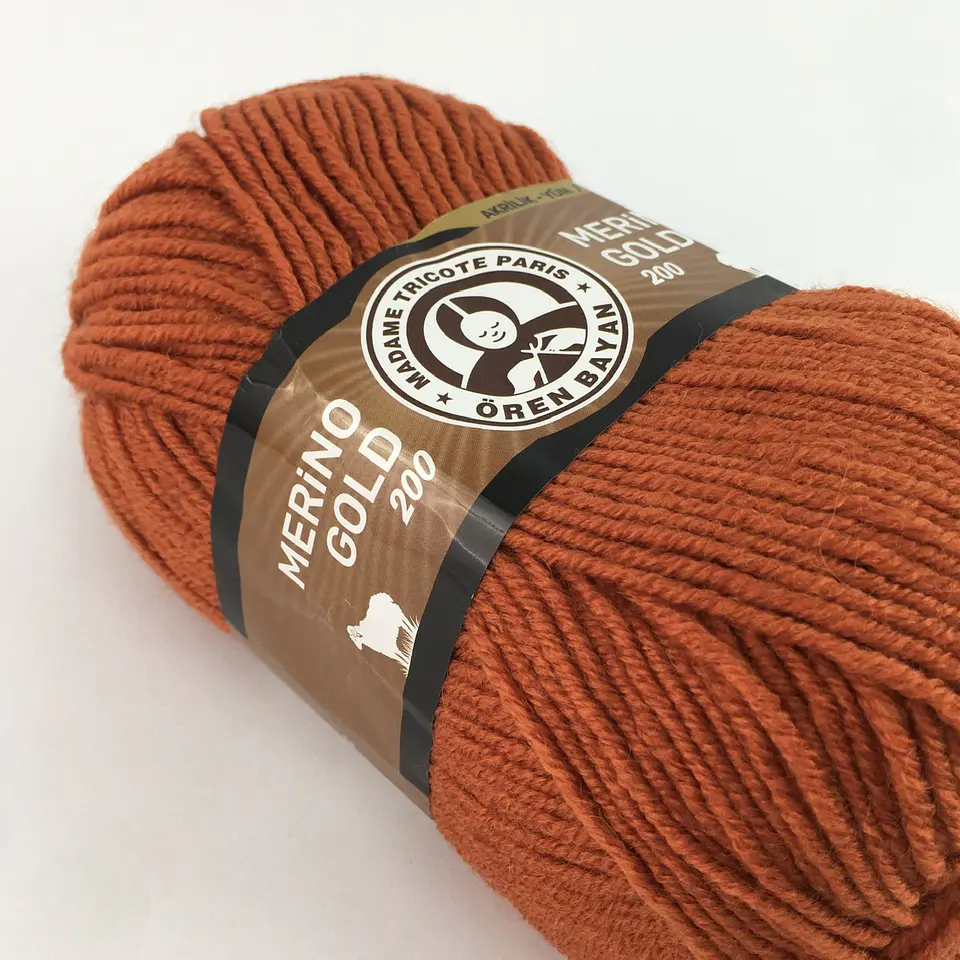 MERINO GOLD200 107 terracota  3