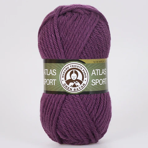 ATLAS SPORT 052 malva oscuro