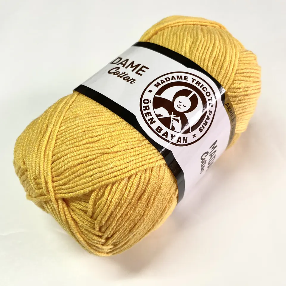 MADAME COTTON 039 amarillo oro 1
