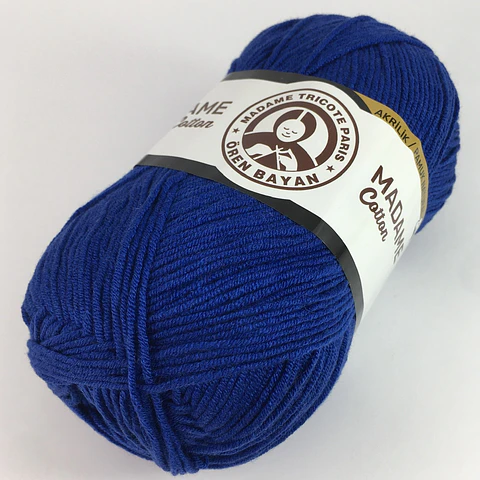 MADAME COTTON 012 azul rey